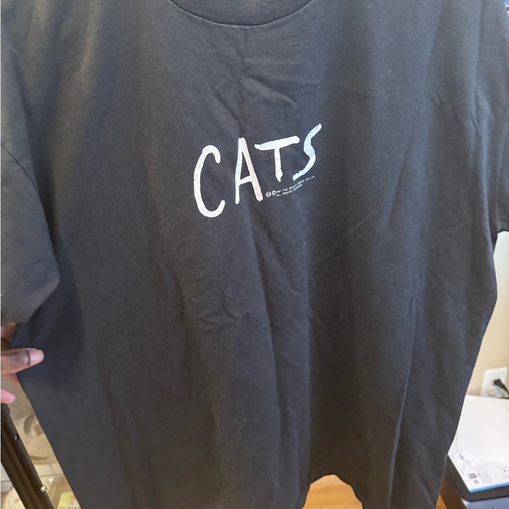 Vintage 1981 CATS The Musical Tee
